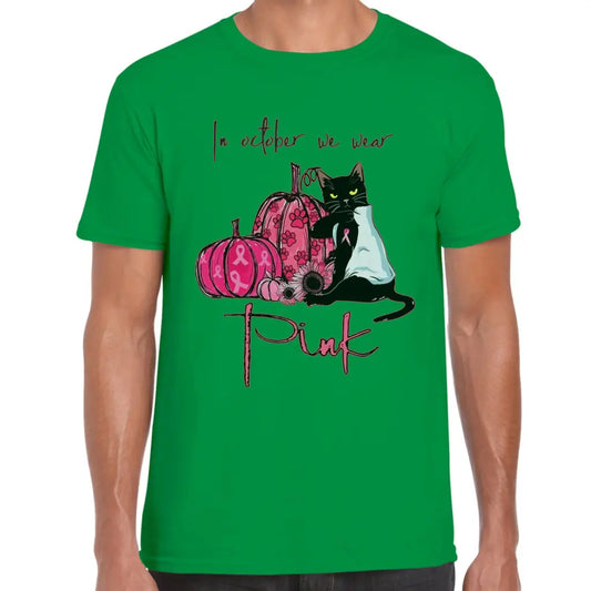 We Wear Pink Cat T-Shirt - Tshirtpark.com