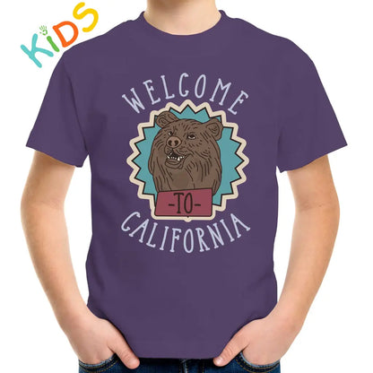 Welcome California Kids T-shirt - Tshirtpark.com