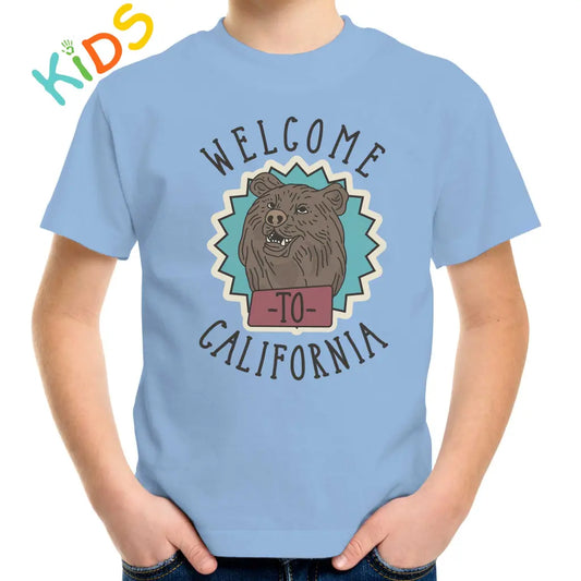 Welcome California Kids T-shirt - Tshirtpark.com