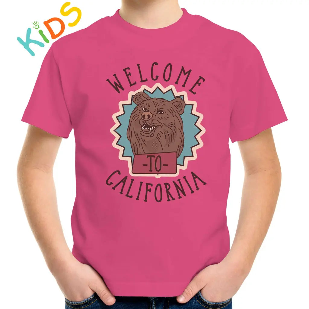 Welcome California Kids T-shirt - Tshirtpark.com
