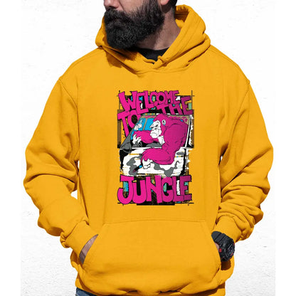 Welcome To The Jungle Colour Hoodie - Tshirtpark.com