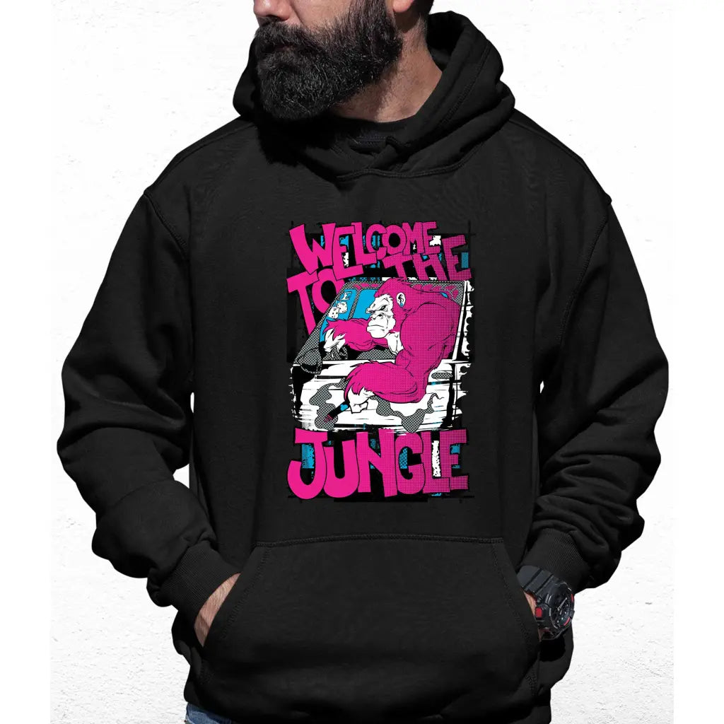 Welcome To The Jungle Colour Hoodie - Tshirtpark.com