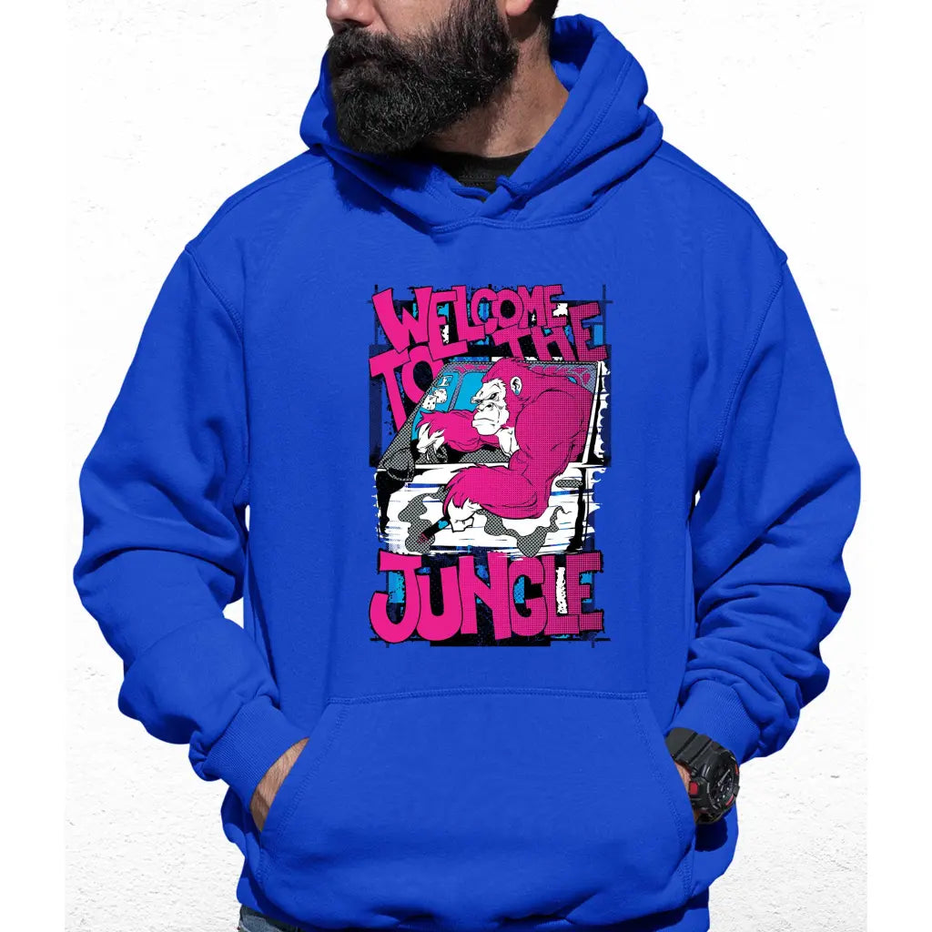 Welcome To The Jungle Colour Hoodie - Tshirtpark.com