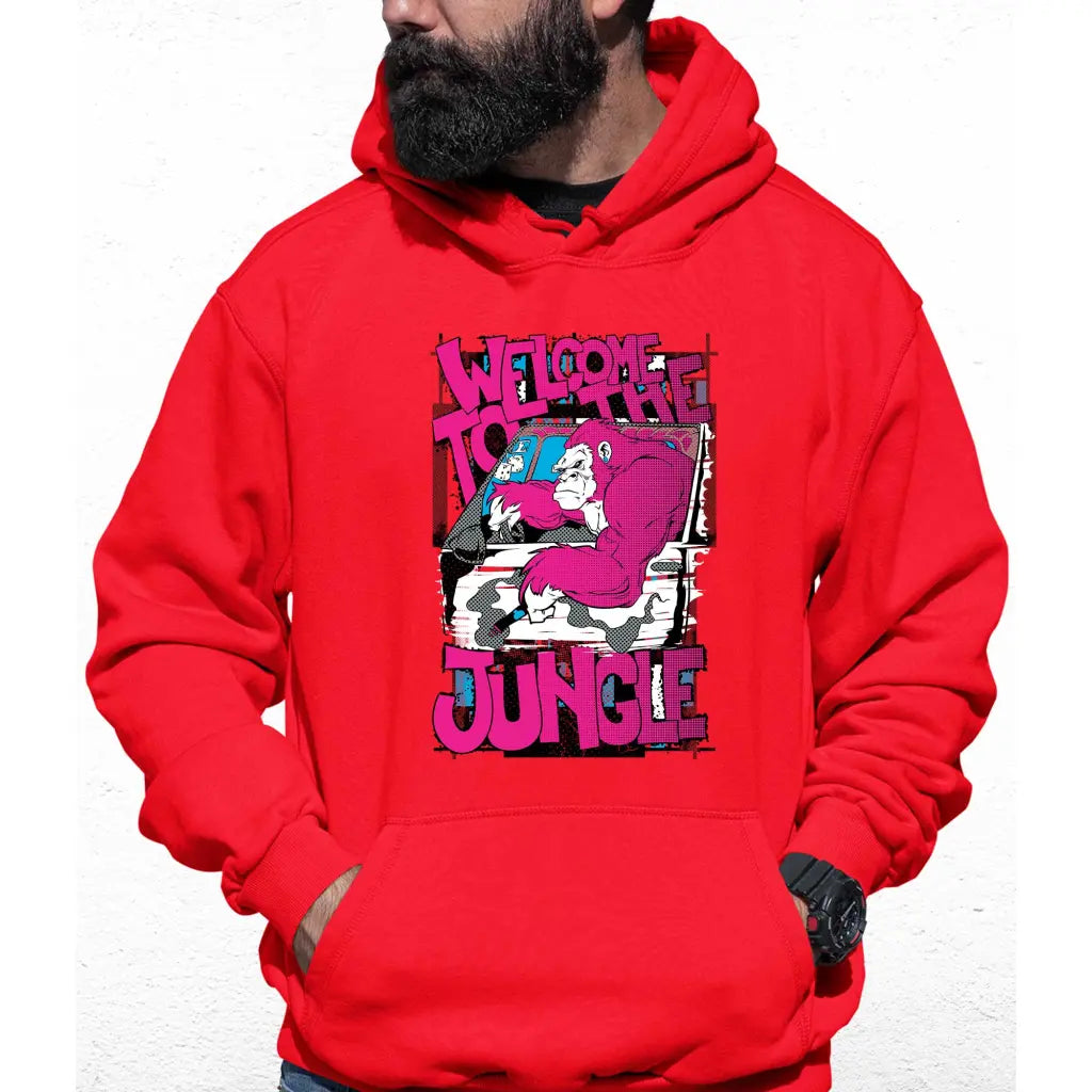 Welcome To The Jungle Colour Hoodie - Tshirtpark.com