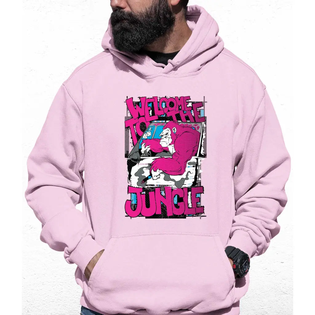 Welcome To The Jungle Colour Hoodie - Tshirtpark.com