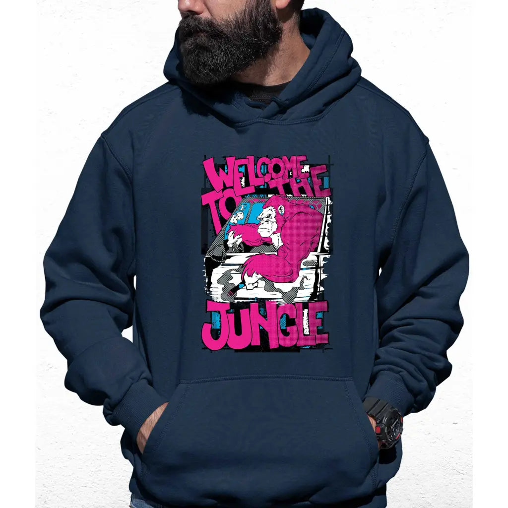 Welcome To The Jungle Colour Hoodie - Tshirtpark.com