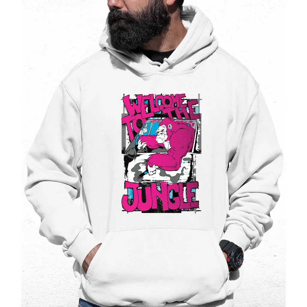 Welcome To The Jungle Colour Hoodie - Tshirtpark.com