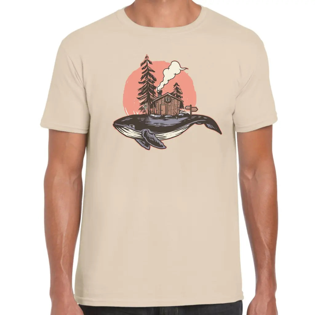 Whale Cabin T-Shirt - Tshirtpark.com