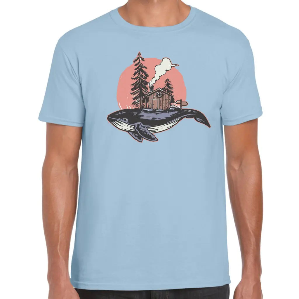 Whale Cabin T-Shirt - Tshirtpark.com