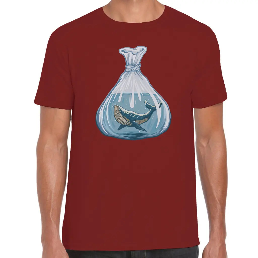 Whale In A Bag T-Shirt - Tshirtpark.com