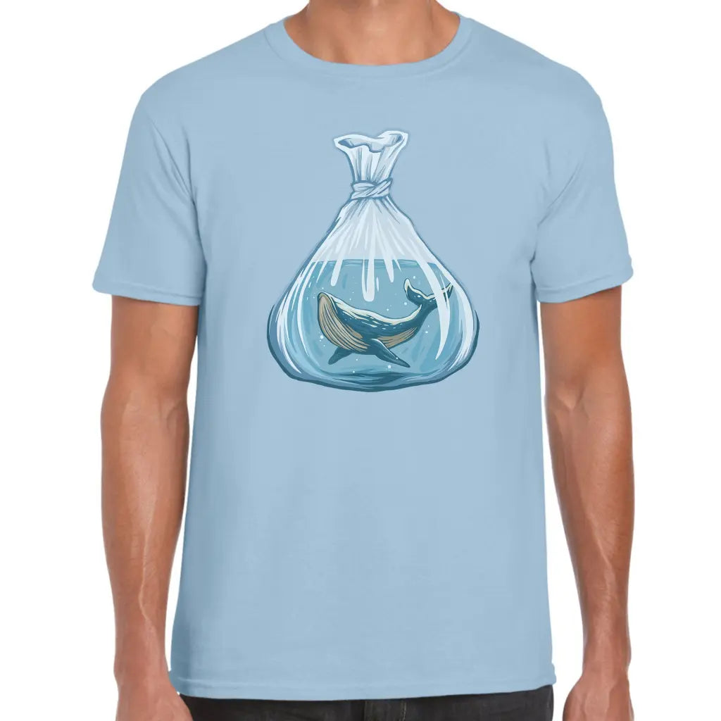 Whale In A Bag T-Shirt - Tshirtpark.com