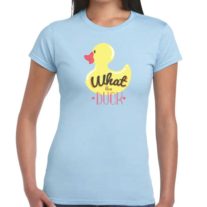 What The Duck Ladies T-shirt - Tshirtpark.com