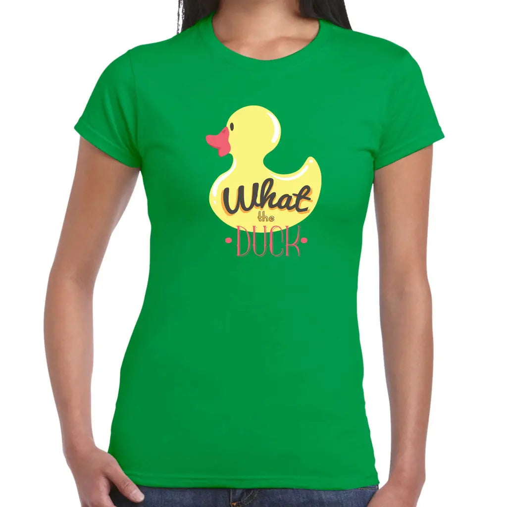 What The Duck Ladies T-shirt - Tshirtpark.com