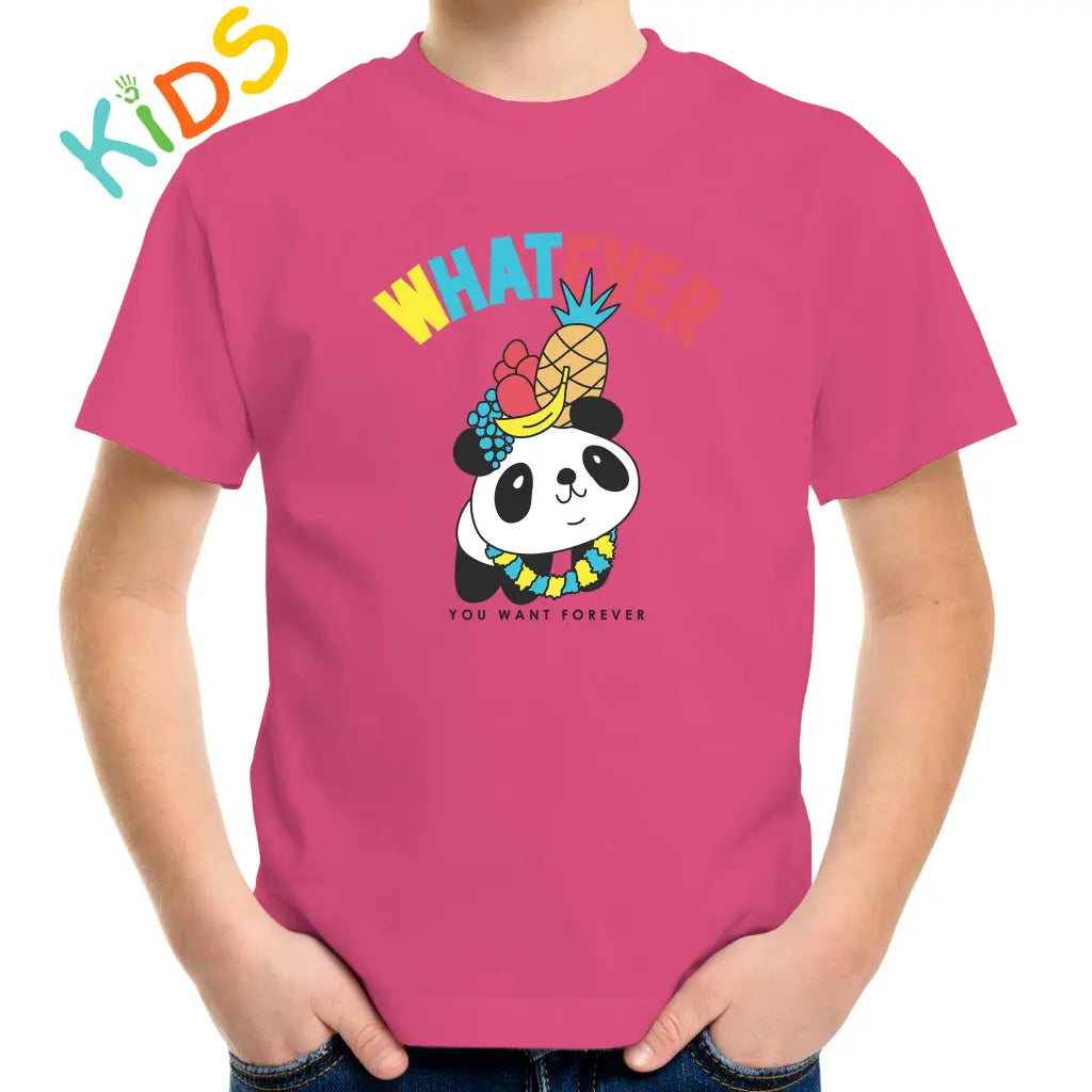 Whatever Panda Kids T-shirt - Tshirtpark.com