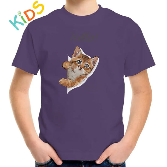 What’s Up Cat Kids T-shirt - Tshirtpark.com