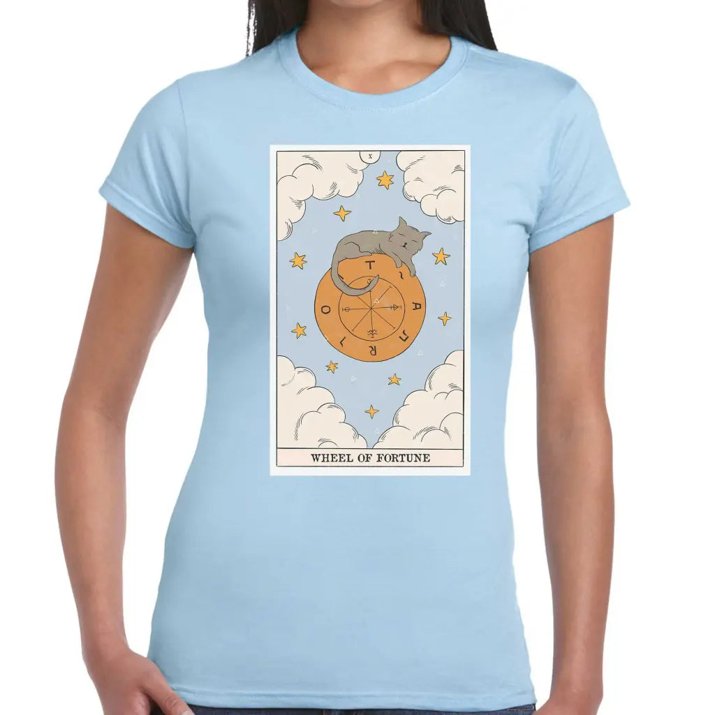 Wheel Of Fortune Cat Ladies T-shirt - Tshirtpark.com