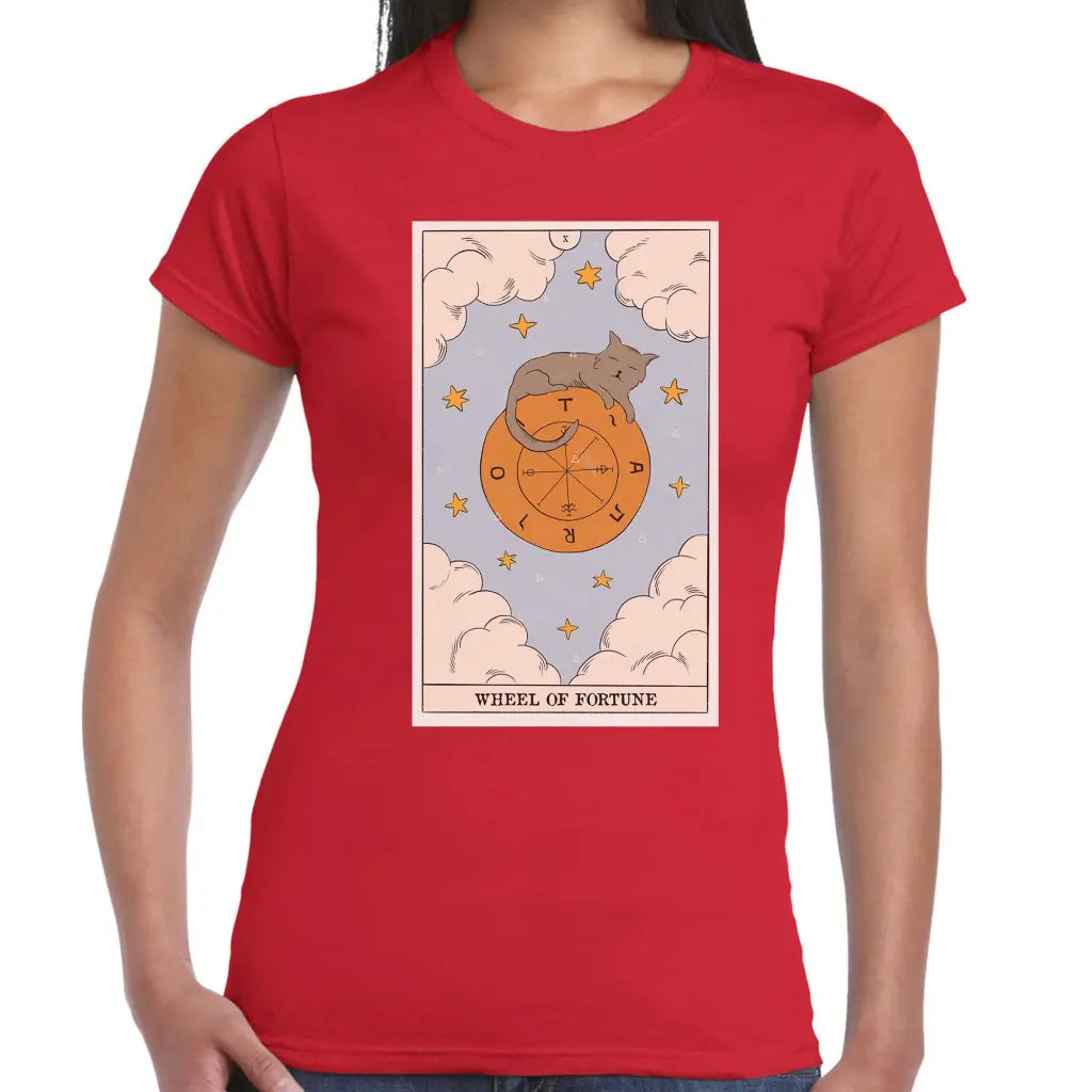 Wheel Of Fortune Cat Ladies T-shirt - Tshirtpark.com