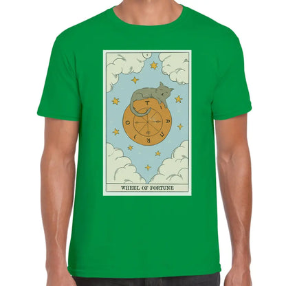 Wheel Of Fortune Cat T-Shirt - Tshirtpark.com