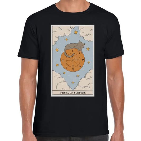 Wheel Of Fortune Cat T-Shirt - Tshirtpark.com