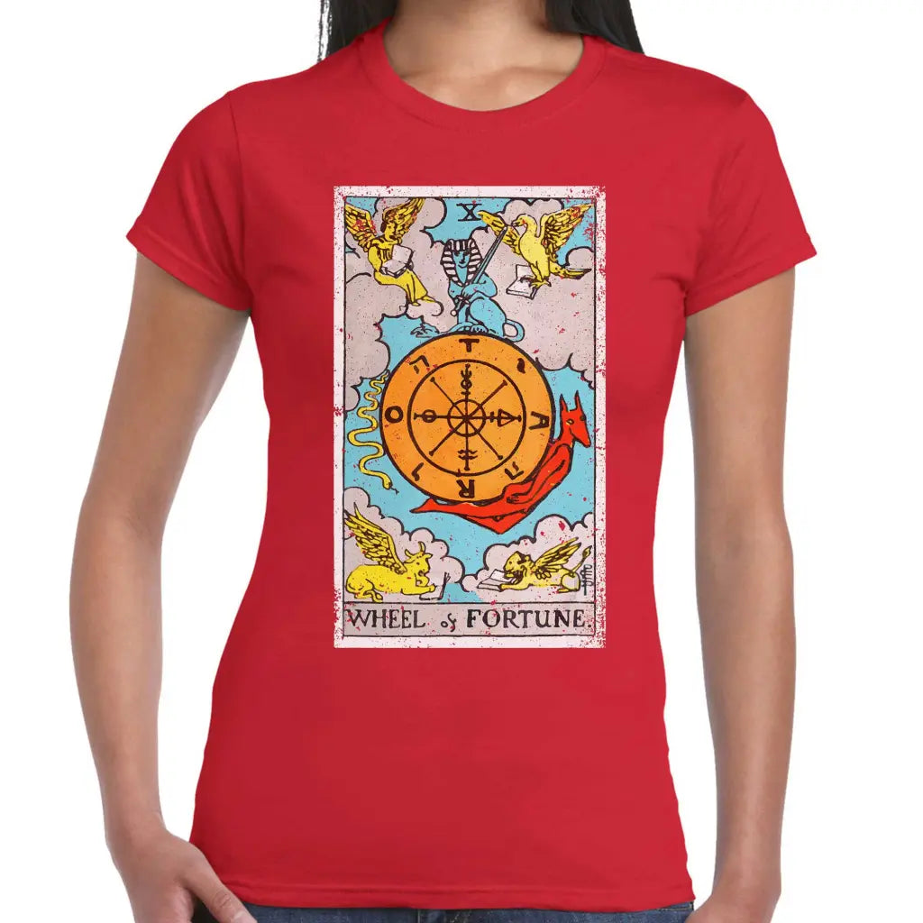 Wheel Of Fortune Ladies T-shirt - Tshirtpark.com