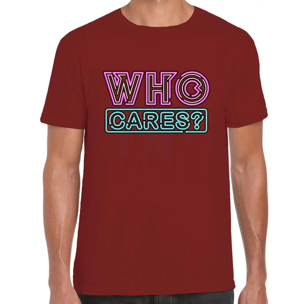 Who Cares T-Shirt - Tshirtpark.com