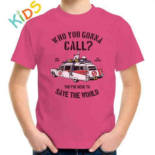 Who You Gonna Call Kids T-shirt - Tshirtpark.com