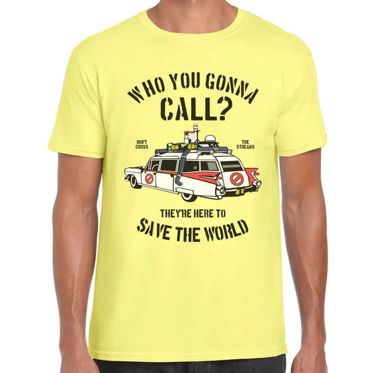 Who You Gonna Call? T-Shirt - Tshirtpark.com