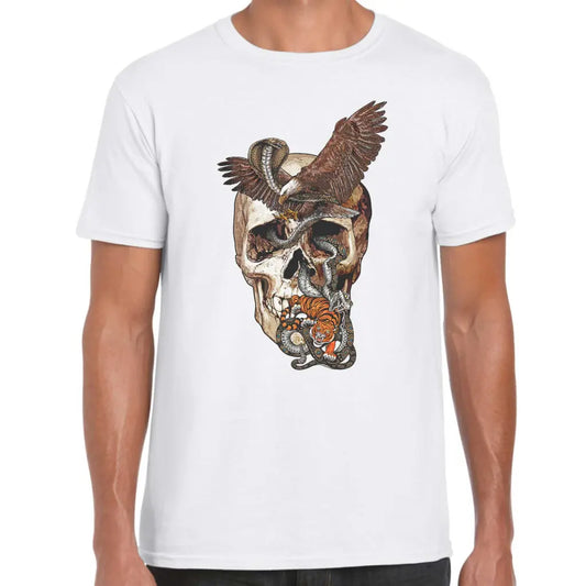 Wild Animal Skull T-Shirt - Tshirtpark.com