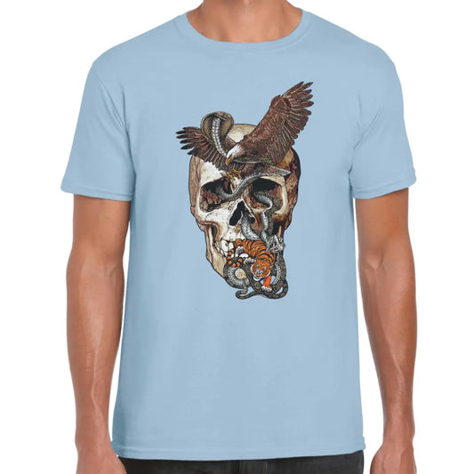 Wild Animal Skull T-Shirt - Tshirtpark.com