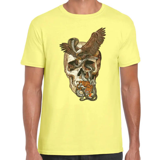 Wild Animal Skull T-Shirt - Tshirtpark.com