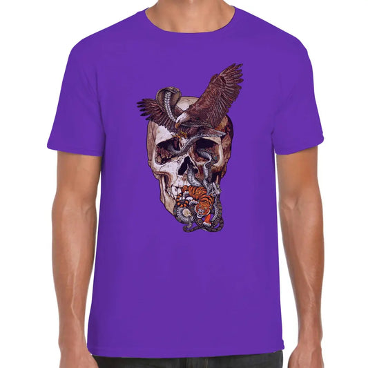 Wild Animal Skull T-Shirt - Tshirtpark.com