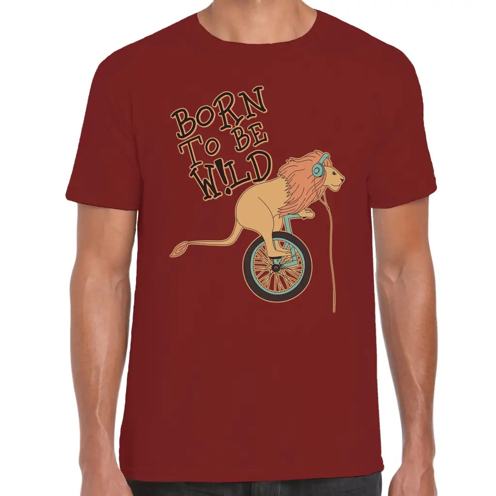 Wild Cycle Lion T-Shirt - Tshirtpark.com