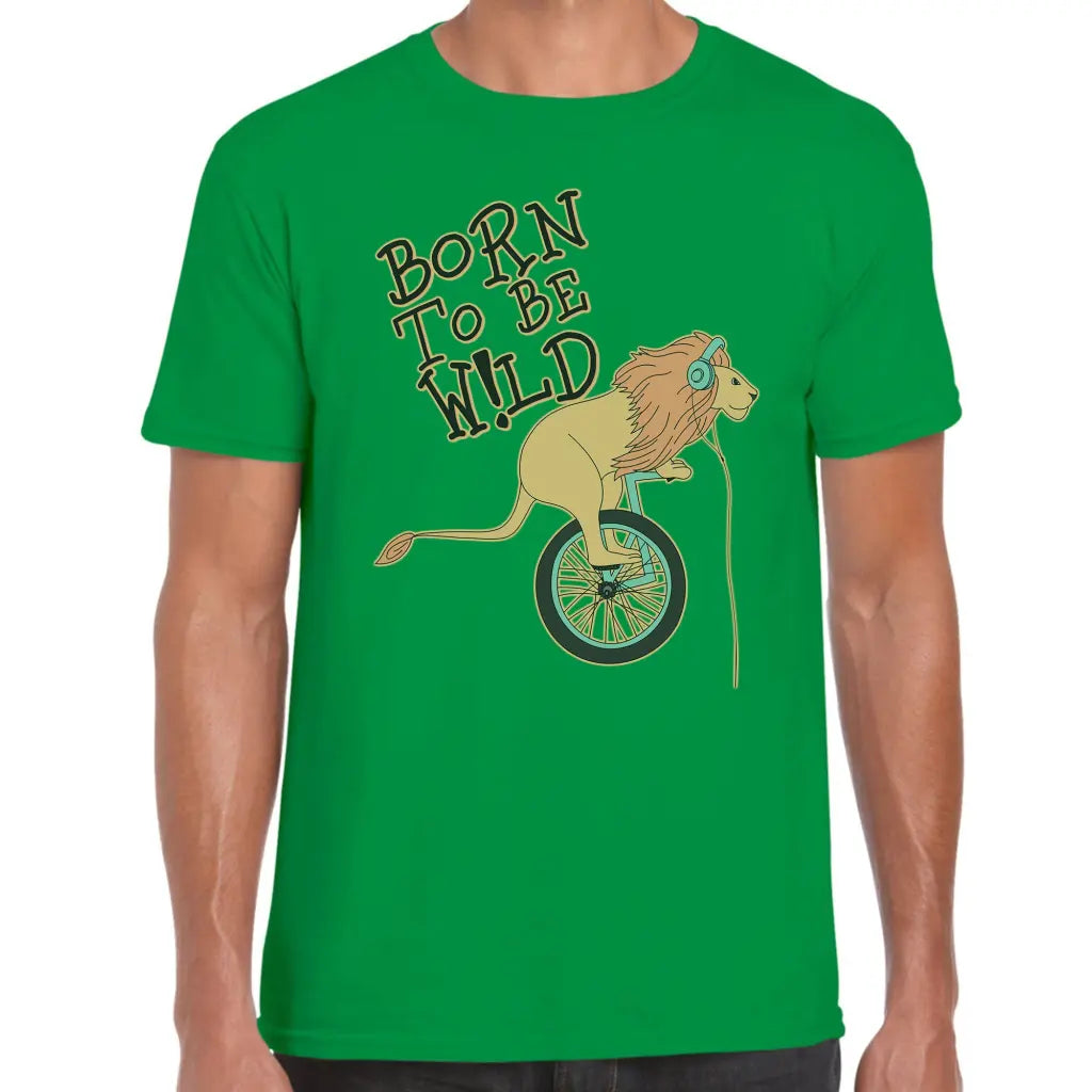 Wild Cycle Lion T-Shirt - Tshirtpark.com