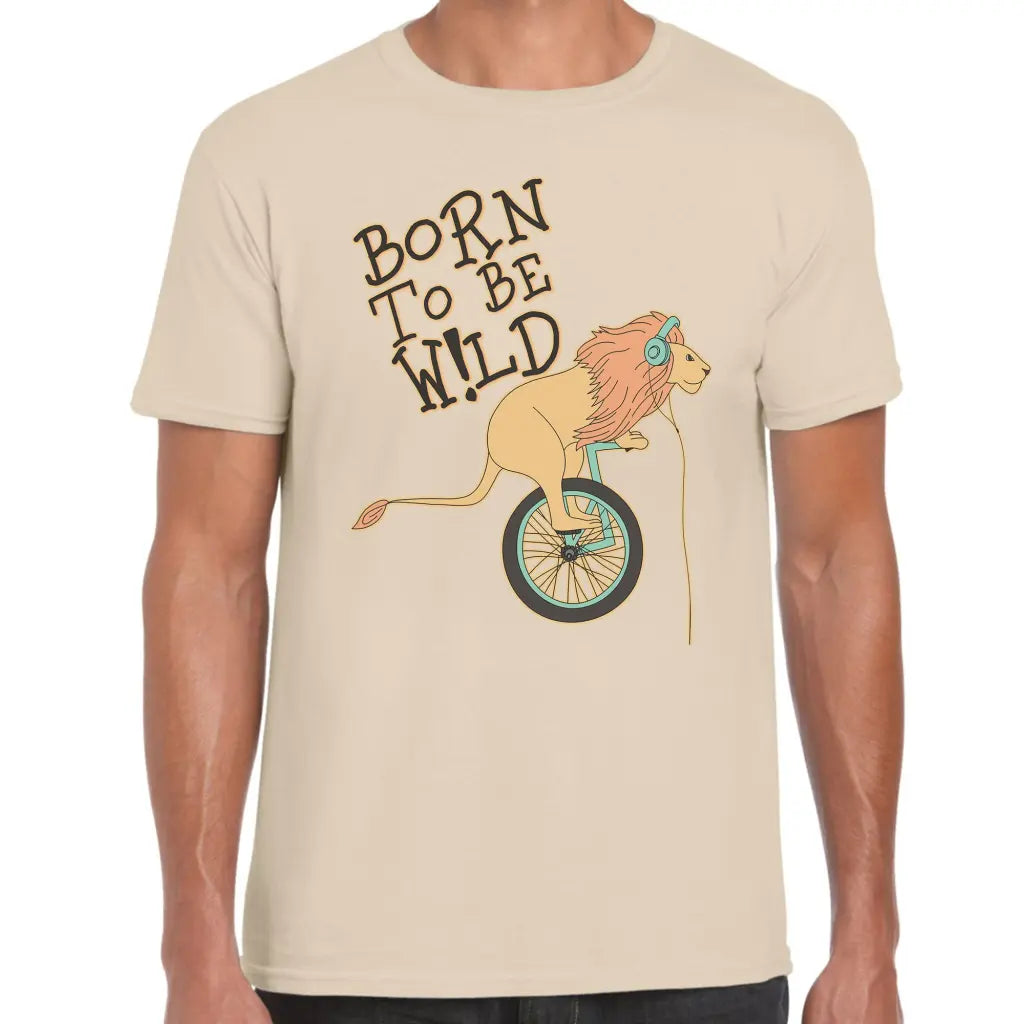 Wild Cycle Lion T-Shirt - Tshirtpark.com