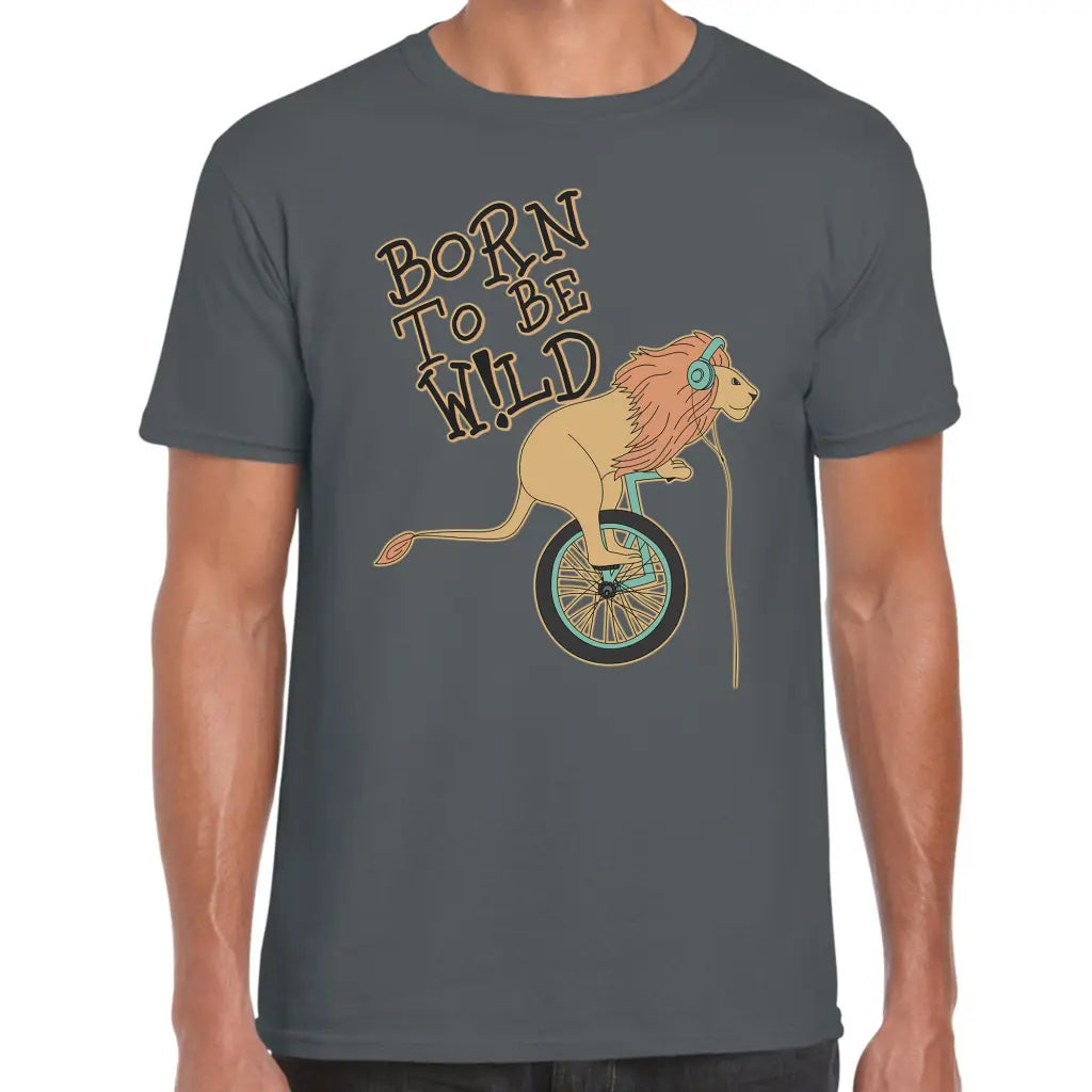 Wild Cycle Lion T-Shirt - Tshirtpark.com