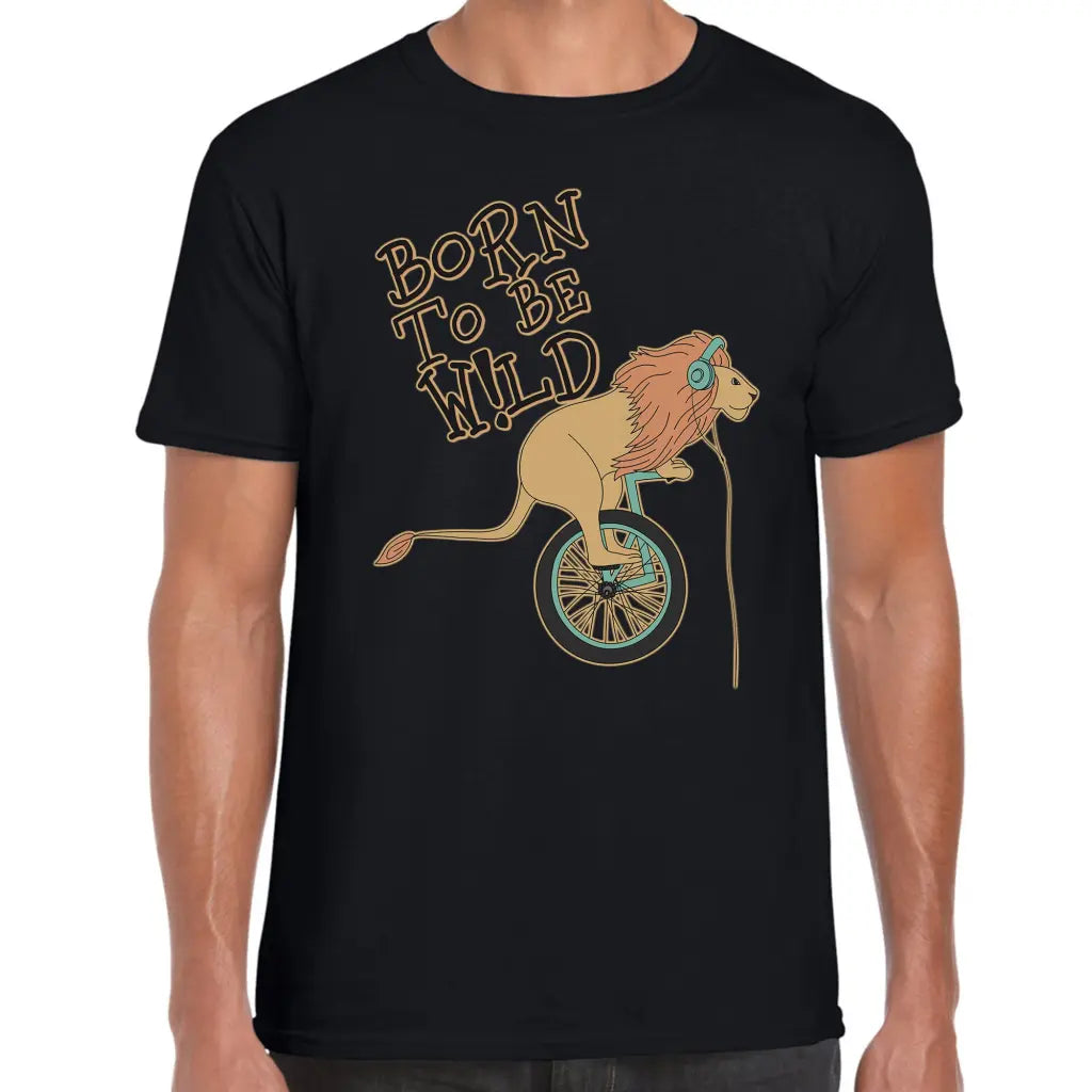 Wild Cycle Lion T-Shirt - Tshirtpark.com