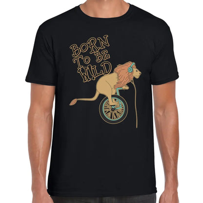 Wild Cycle Lion T-Shirt - Tshirtpark.com