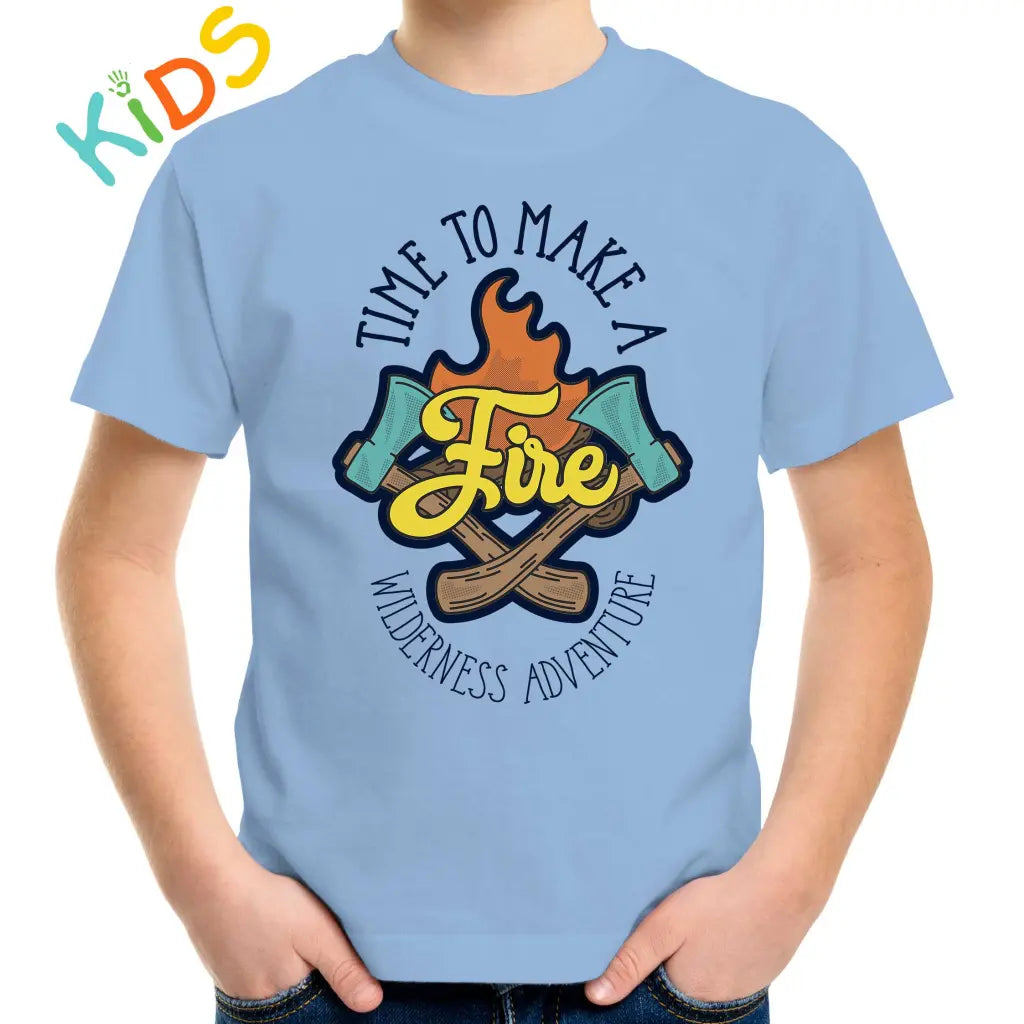 Wilderness Adventure Kids T-shirt - Tshirtpark.com