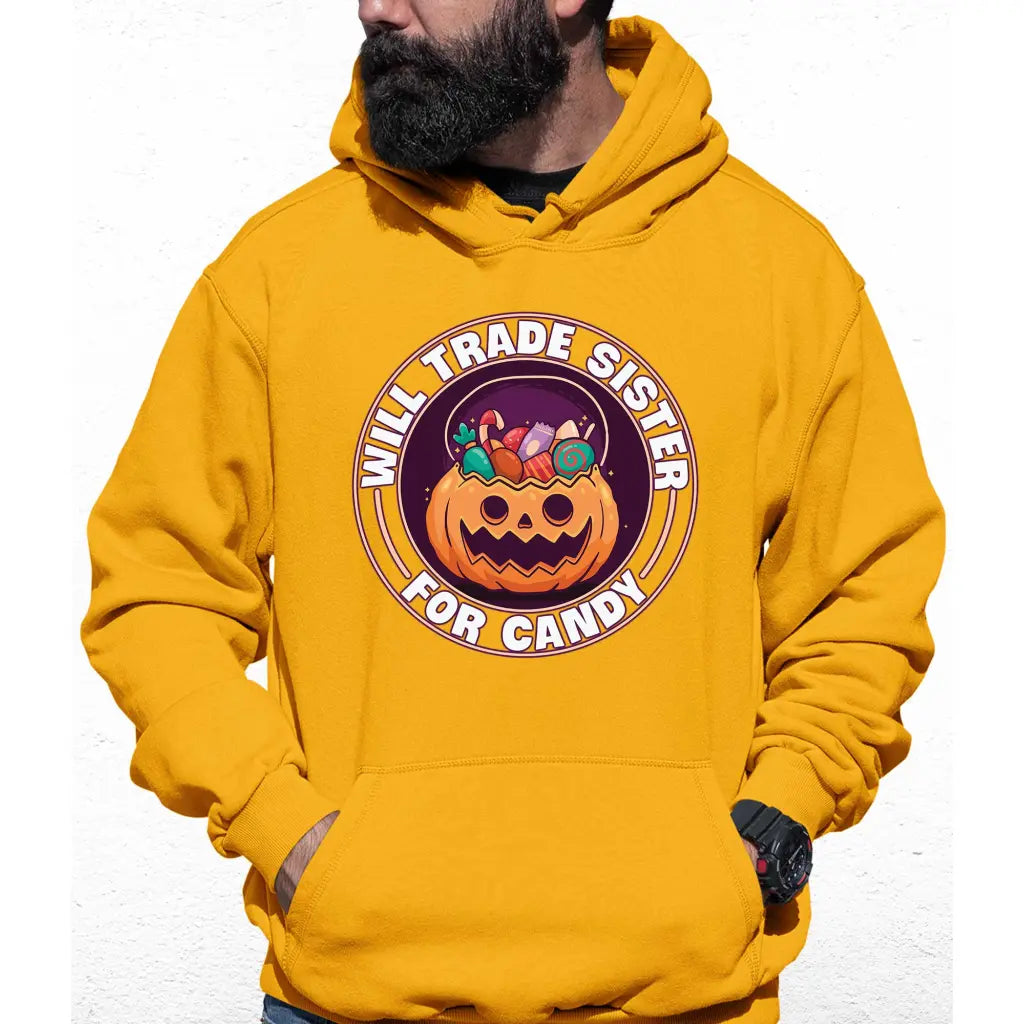 Will Treat Sister For Candy Colour Hoodie - Tshirtpark.com