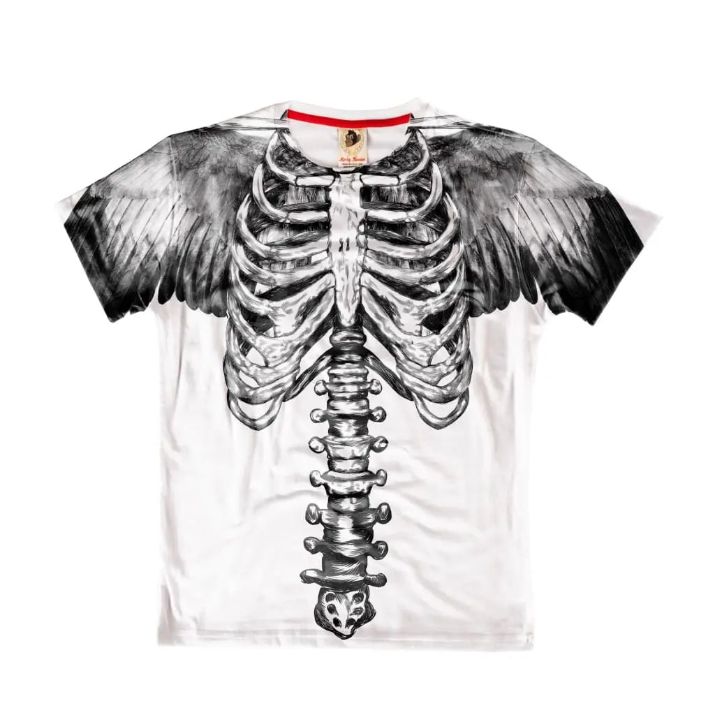Wing Skeleton T-Shirt - Tshirtpark.com