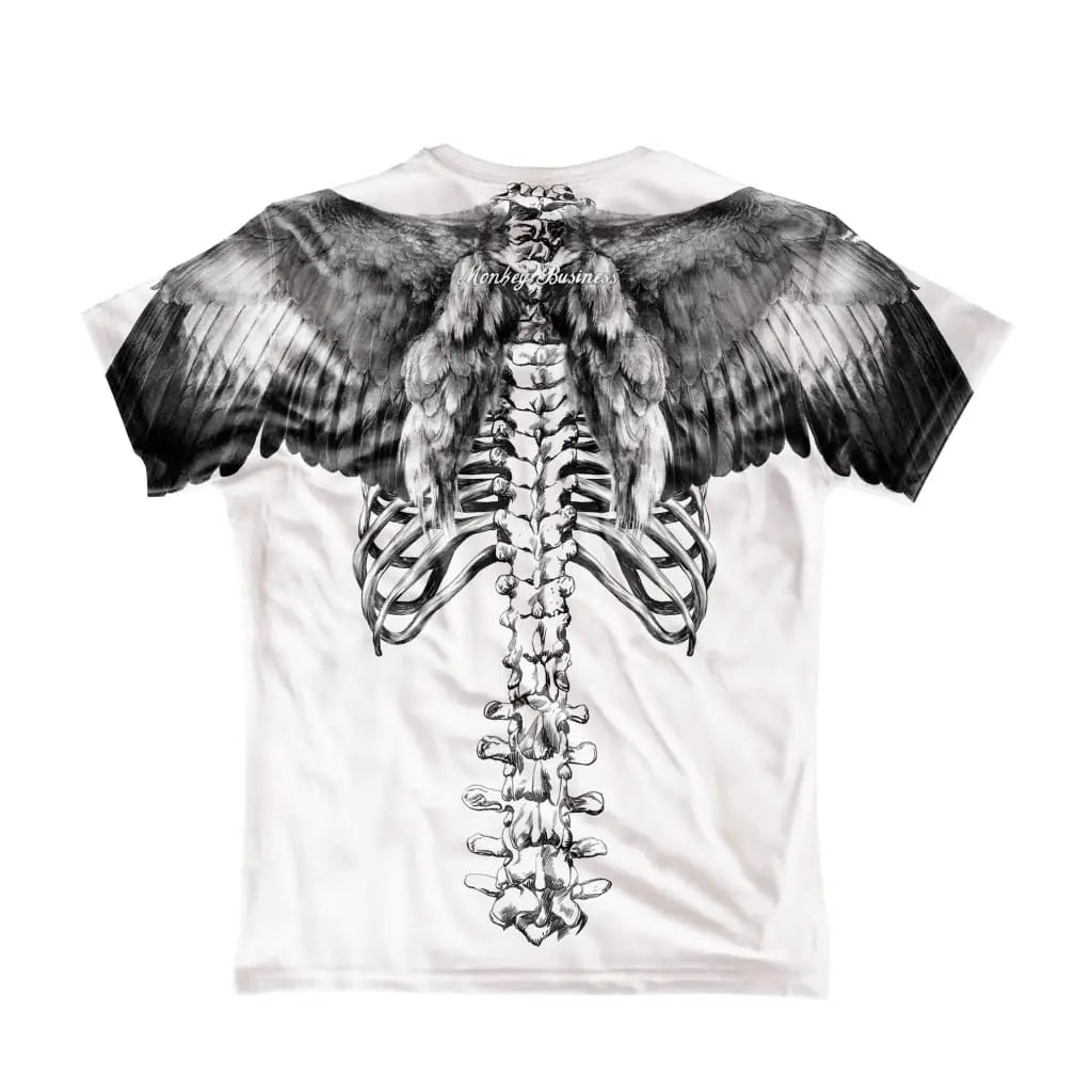 Wing Skeleton T-Shirt - Tshirtpark.com