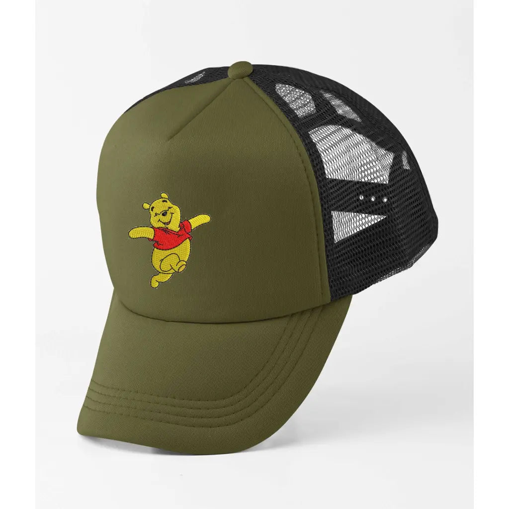 Winnie Bear Trucker Cap - Tshirtpark.com