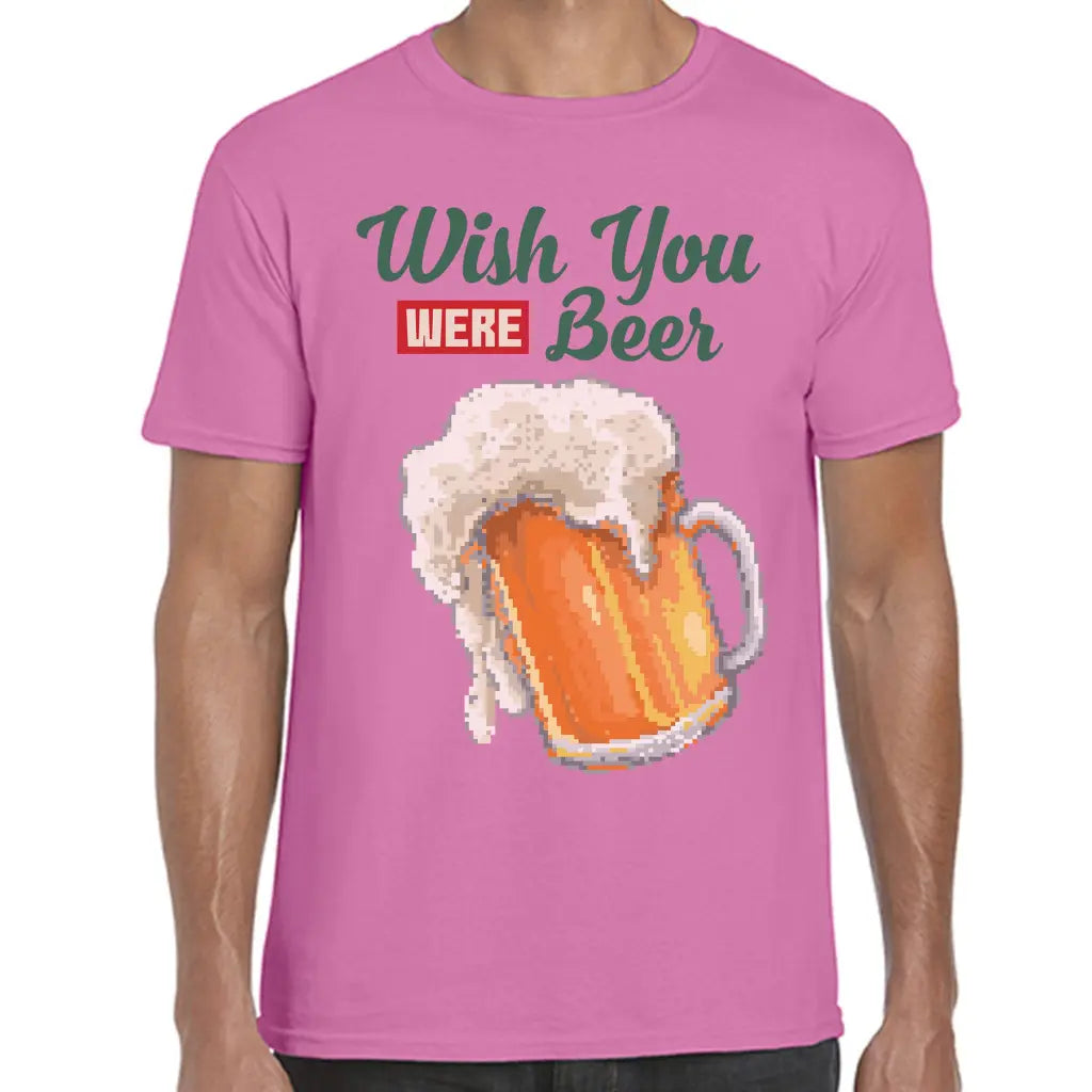 Wish You Were Beer T-Shirt - Tshirtpark.com