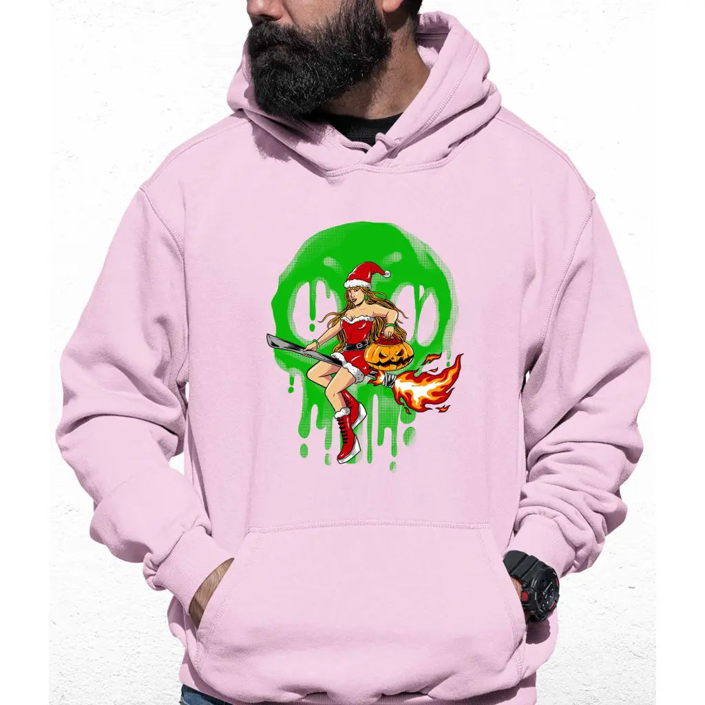 Witch Santa Colour Hoodie - Tshirtpark.com