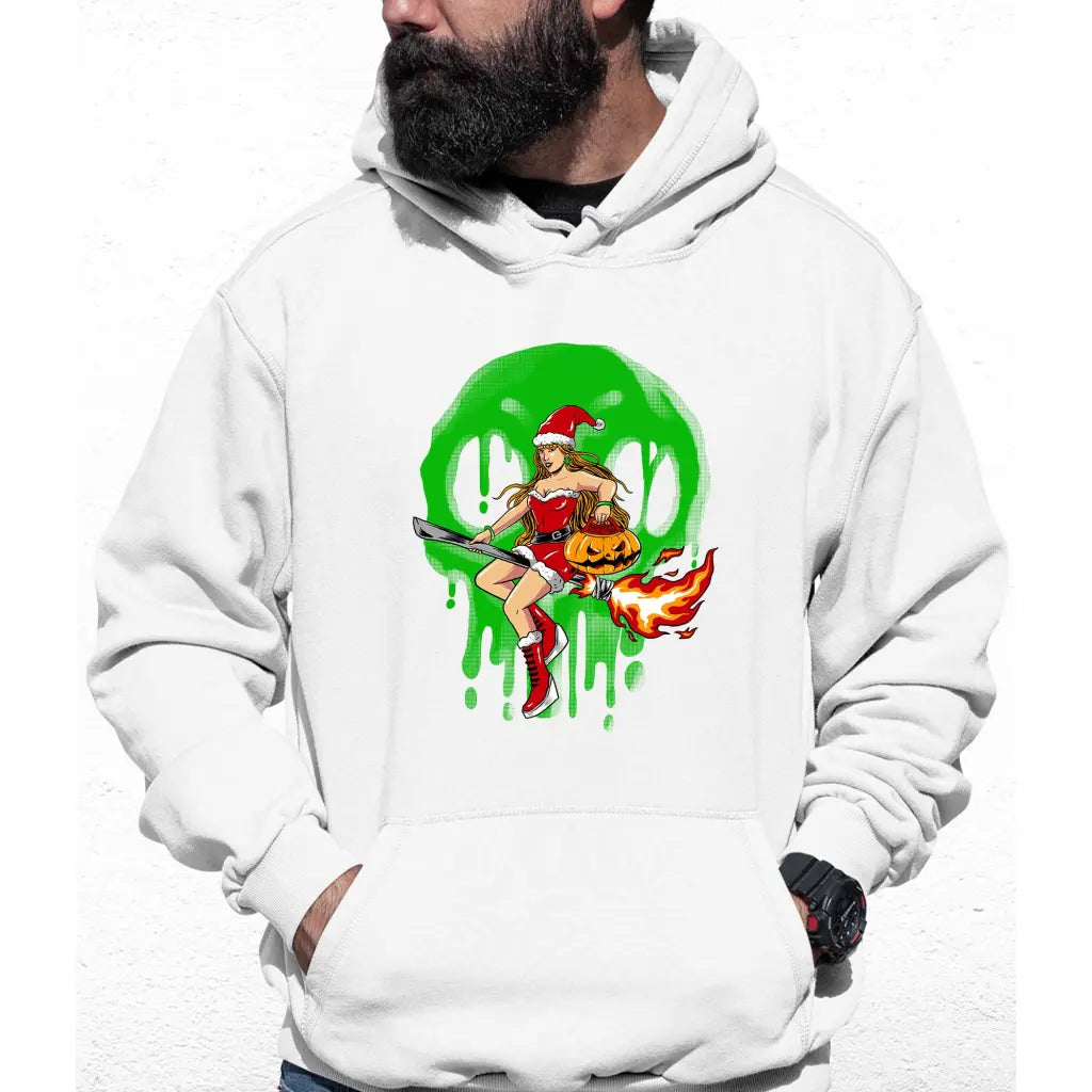 Witch Santa Colour Hoodie - Tshirtpark.com