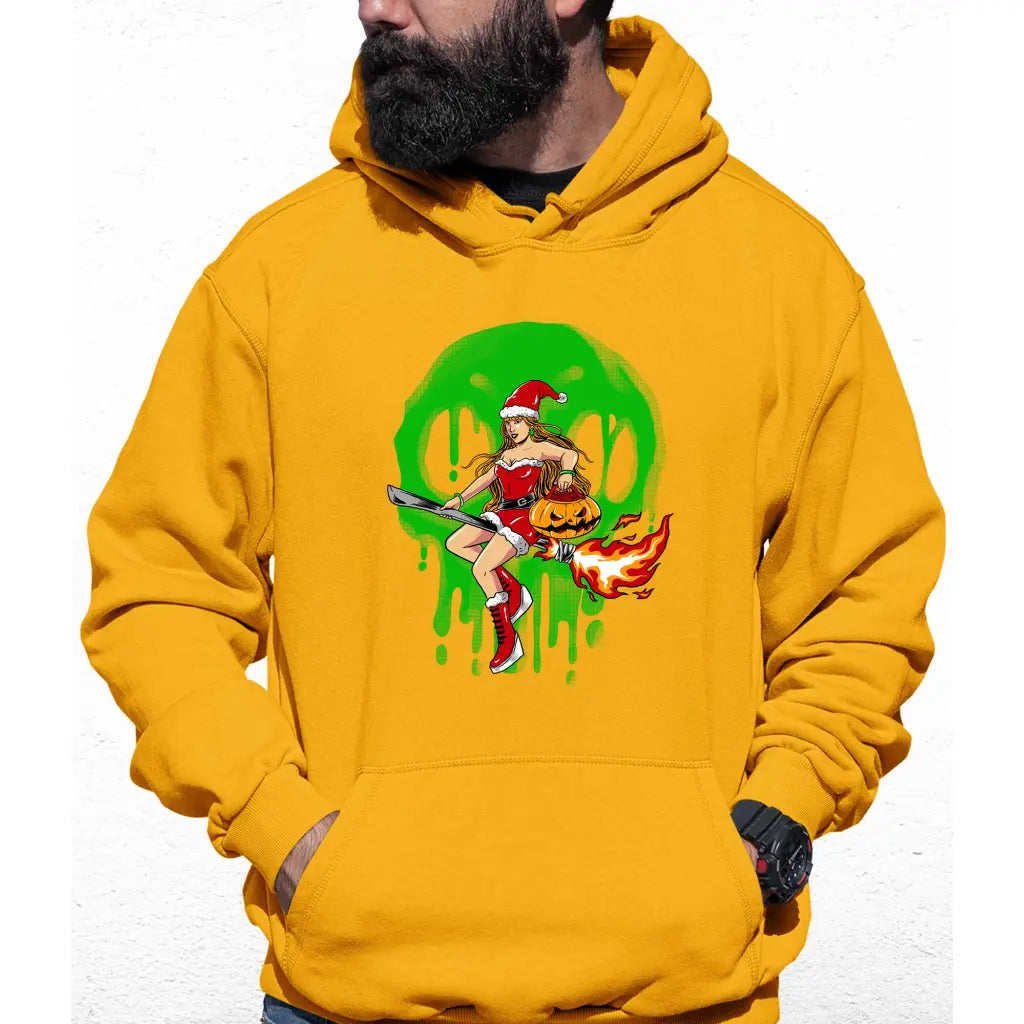 Witch Santa Colour Hoodie - Tshirtpark.com