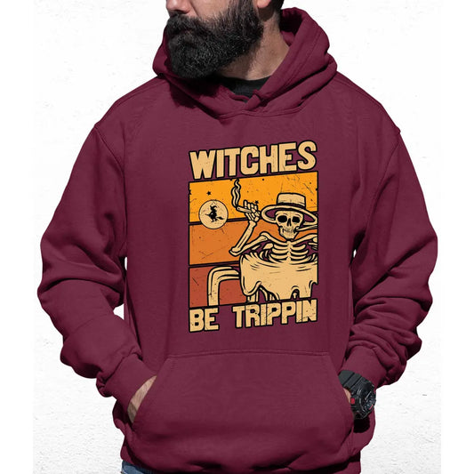 Witches Be Trippin Colour Hoodie - Tshirtpark.com