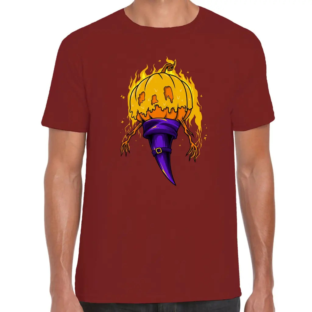 Wizard Hat Pumpkin T-Shirt - Tshirtpark.com