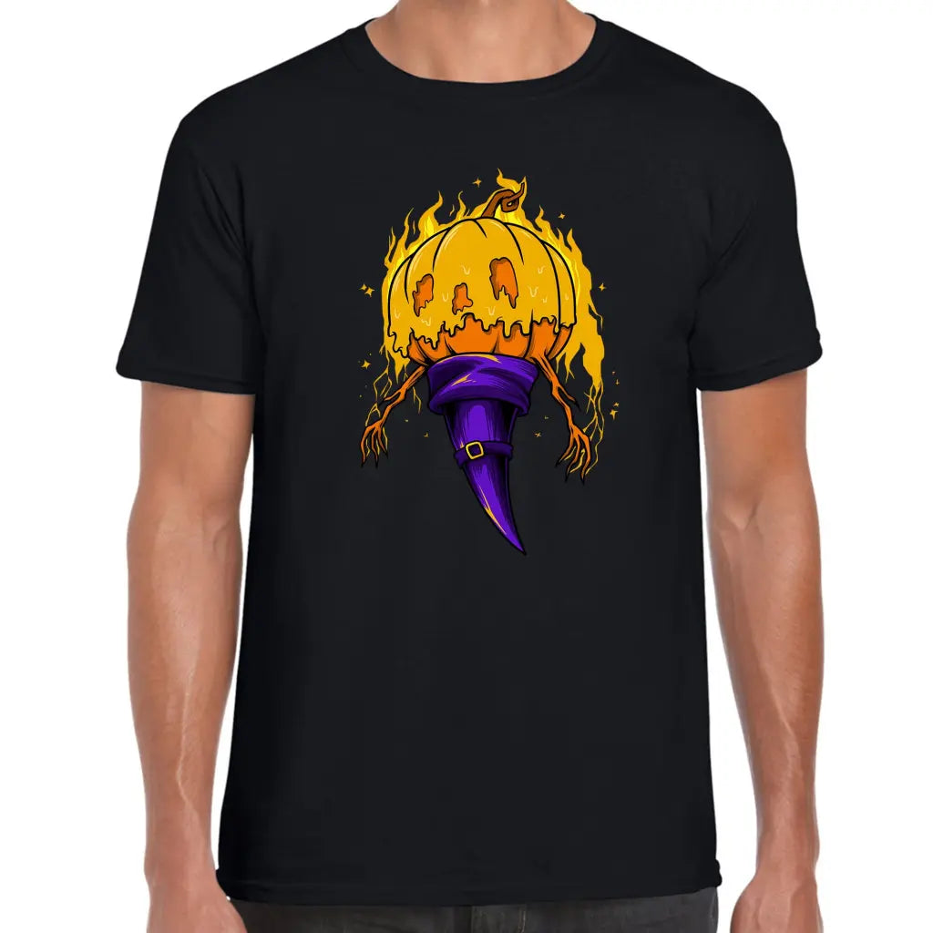 Wizard Hat Pumpkin T-Shirt - Tshirtpark.com