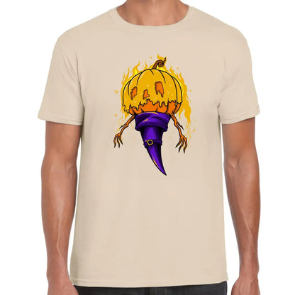 Wizard Hat Pumpkin T-Shirt - Tshirtpark.com